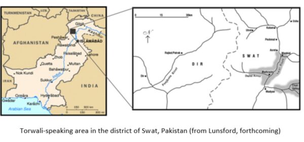 image for the Torwali language tab under the menu Torwali